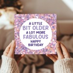 Funny Birthday Card For Women MORE FABULOUS Card For Mum
