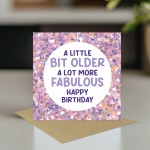 Funny Birthday Card For Women MORE FABULOUS Card For Mum