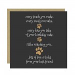 Funny Happy Birthday Card From The Dog Birthday Card For Mum Dad