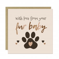 Happy Birthday Card From Your Fur Baby Birthday Card From Dog