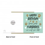 Funny Birthday Card From The Dog Card From Your Furbabies