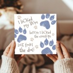 Funny Rude Card from The Dog Hilarious Birthday Card for Owner
