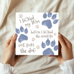 Funny Rude Card from The Dog Hilarious Birthday Card for Owner
