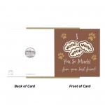 Funny Card from The Dog Birthday Card for Dog Owner Card