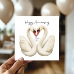 Happy Anniversary Card 144mm x 145mm Card Boyfriend Girlfriend 