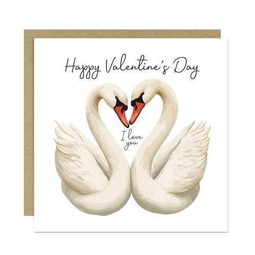 Valentines Card for Him Her I Love You Card Valentines Day Card
