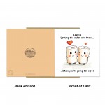 Funny Valentines Day Card for Him Her Valentines Card