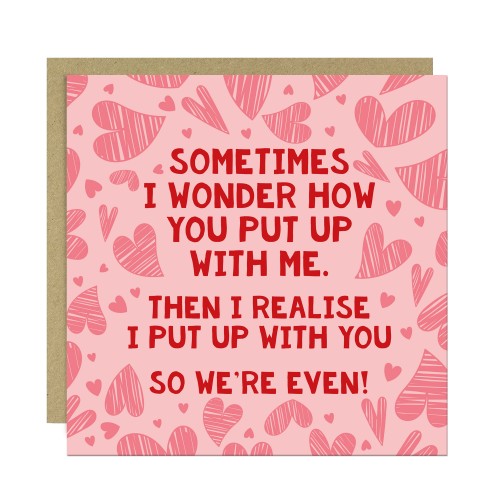 Funny Anniversary Card For Him Her Wedding Anniversary Card