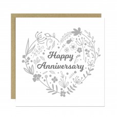 Happy Anniversary Card With Envelope 1st 10th 20th 30th 40th