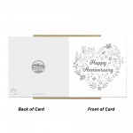 Happy Anniversary Card With Envelope 1st 10th 20th 30th 40th