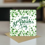 Happy St Patricks Day Card For Friends Family Irish Day Card