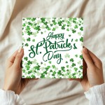 Happy St Patricks Day Card For Friends Family Irish Day Card