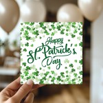 Happy St Patricks Day Card For Friends Family Irish Day Card