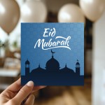Eid Greetings Card Eid Mubarak Card Ramadan Eid Mubarak Card 