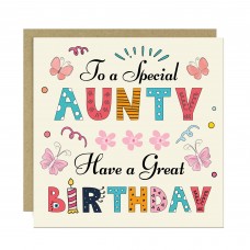Aunty Birthday Cards Happy Birthday Card For Aunty Birthday Card