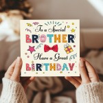 Brother Birthday Cards Happy Birthday Card For Brother