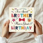 Brother Birthday Cards Happy Birthday Card For Brother