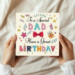 Dad Birthday Card Birthday Card For Dad Birthday Card From Son