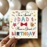 Dad Birthday Card Birthday Card For Dad Birthday Card From Son
