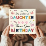 Daughter Birthday Card Happy Birthday Card For Daughter Birthday
