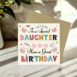 Daughter Birthday Card Happy Birthday Card For Daughter Birthday