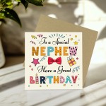 Nephew Birthday Card Child Birthday Card For Nephew Birthday 