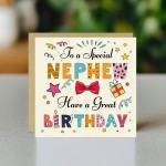 Nephew Birthday Card Child Birthday Card For Nephew Birthday 