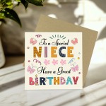 Niece Birthday Card Child Birthday Card For Niece Card For Girl