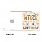 Niece Birthday Card Child Birthday Card For Niece Card For Girl