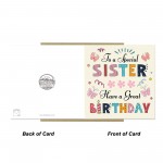Sister Birthday Card Happy Birthday Card For Sister Card For Her