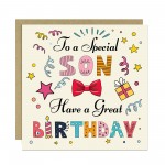 Son Birthday Card Kids Happy Birthday Card For Son Birthday Card