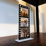 Gift For Best Friend Personalised Photo Collage Retro Film Strip