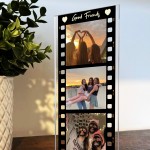 Gift For Best Friend Personalised Photo Collage Retro Film Strip