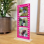Personalised Friendship Collage Photo Plaque Best Friend Plaque