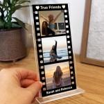 True Friends Plaque Best Friend Sign Friendship Gift Photo Sign