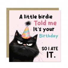 Humorous Birthday Card Happy Birthday for Friends Funny Design