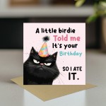 Humorous Birthday Card Happy Birthday for Friends Funny Design