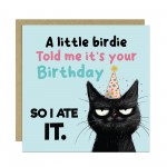 Humorous Birthday Card Happy Birthday for Friends Girls Women