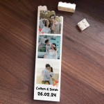 Personalised Building Block With Photos Gift For Couple