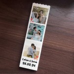Personalised Building Block With Photos Gift For Couple