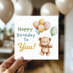 Happy Birthday To You Card For Him Her Card For Niece Nephew