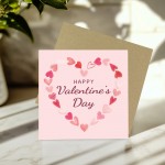 Valentines Card For Her 14x14 Card With Kraft Envelope Wife