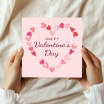 Valentines Card For Her 14x14 Card With Kraft Envelope Wife