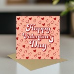 Valentines Card For Him 14x14 Card With Kraft Envelope