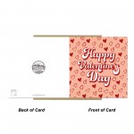 Valentines Card For Him 14x14 Card With Kraft Envelope