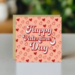 Valentines Card For Him 14x14 Card With Kraft Envelope
