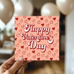 Valentines Card For Him 14x14 Card With Kraft Envelope