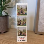 Gift For Mum Mothers Day BEST MUM Personalised Mum Photo Block
