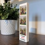 Gift For Mum Mothers Day BEST MUM Personalised Mum Photo Block