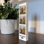 Personalised Mothers Day Gift Photo Building Block Mum Gifts